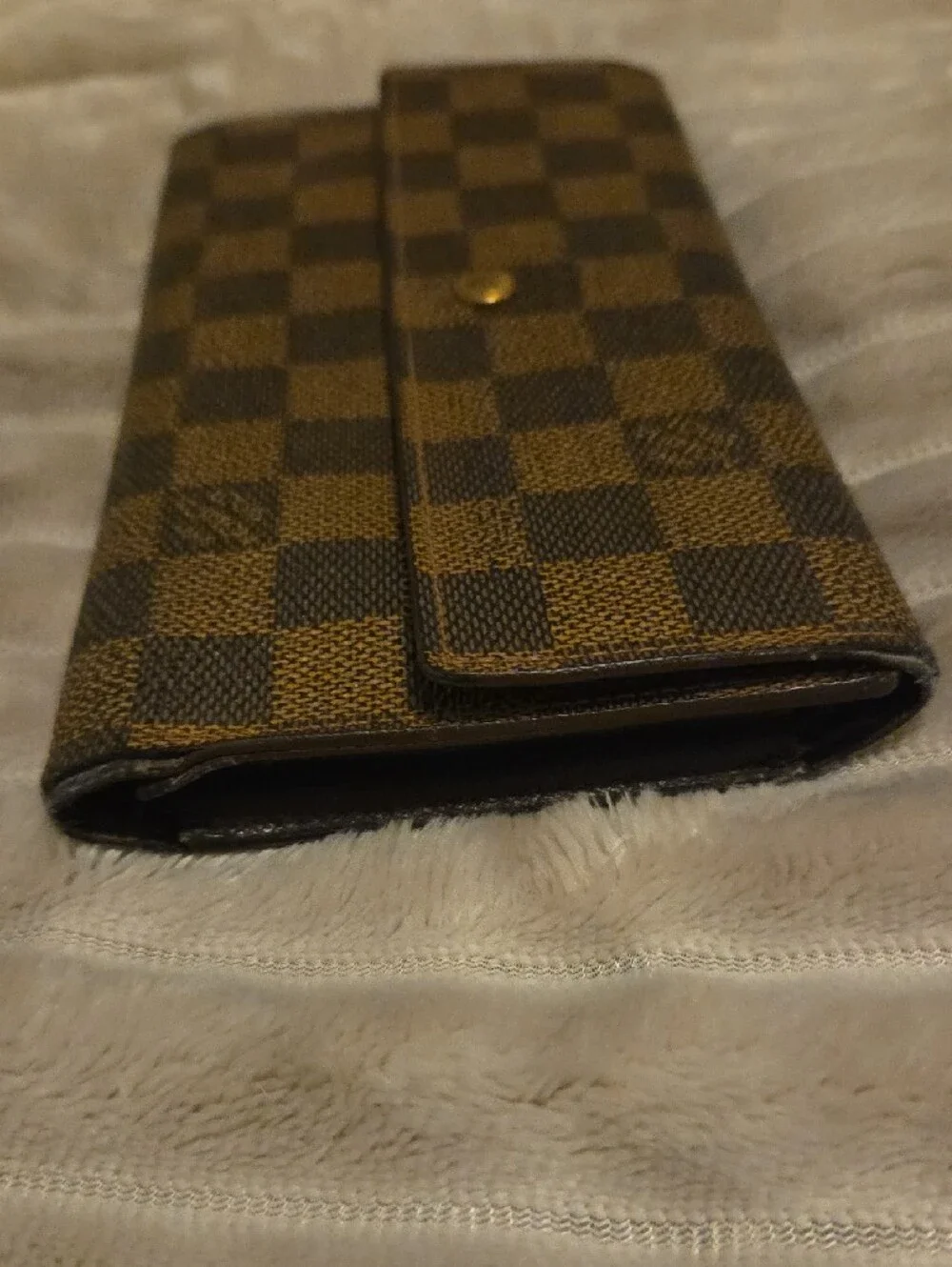 Louis Vuitton Brown Damier Ebene Wallet